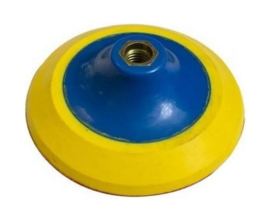 Тарелка опорная с Velcro фиксацией для УШМ (125 мм; М14) Forsage 49669 F-PSD125P 