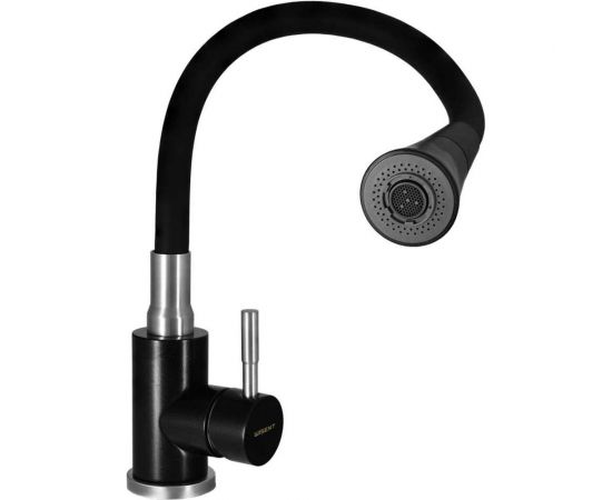 Смеситель для кухни WISENT (оникс/черный) W74199-25C-2 