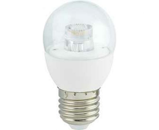 Светодиодная лампа Ecola globe LED Premium 7,0W G45 220V E27 4000K прозрачный шар с линзой композит 75x45 K7FV70ELC 