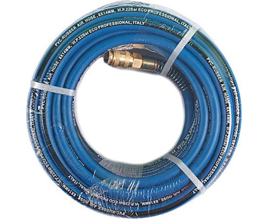 Шланг с быстросъемами 8х14 мм, 15 м, ПВХ ECO AHF-158 – изображение 2