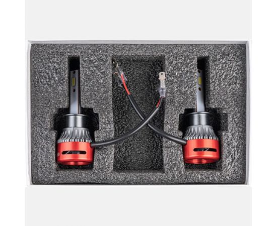 Автолампа-LED SKYWAY (аналог ксенона) H1(F8), 12/24V 25W 6000K 4000Lm 1-конт., 2 шт. S08701031 – изображение 2