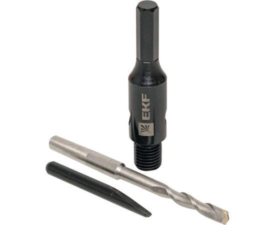 Адаптер Hex M16 с центровочным сверлом Expert EKF ad-hex – изображение 2