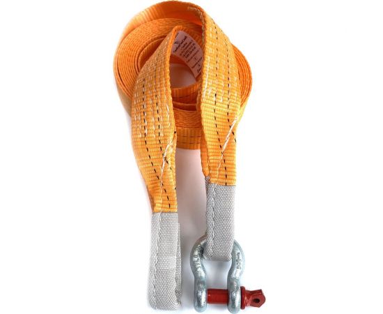 Буксировочный трос ТамбовТехСнаб 3/6т 30м скоба/петля 7930124362360 – изображение 2