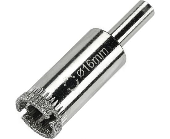 Коронка алмазная по керамике, плитке и стеклу 16 мм Diamond Industrial DIDCBC016 – изображение 2