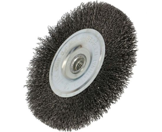 Щетка дисковая стальная 80х15 мм, M14 FASTER TOOLS 3512 – изображение 2