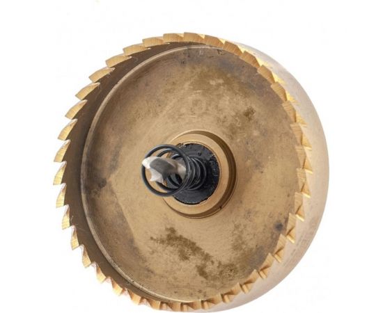 Коронка HSS с нитридтитановым покрытием по металлу 68 мм DENZEL 724122 – изображение 2