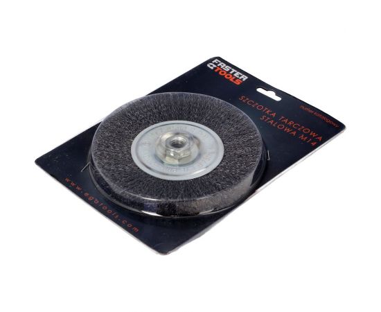 Щетка дисковая стальная 80х15 мм, M14 FASTER TOOLS 3512 – изображение 3