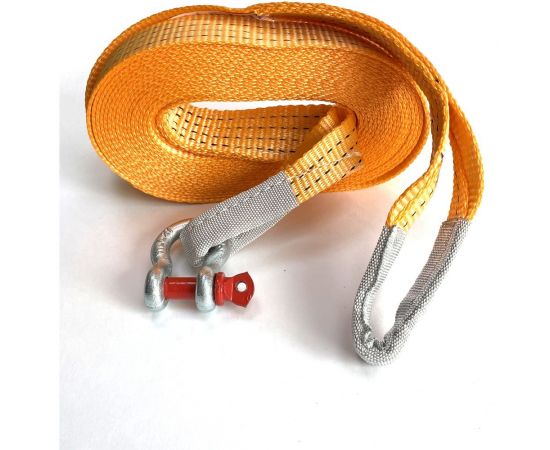 Буксировочный трос ТамбовТехСнаб 3/6т 30м скоба/петля 7930124362360 – изображение 3