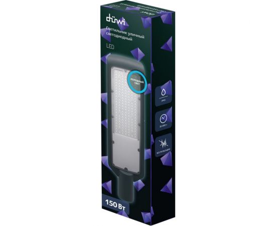 Уличный светодиодный светильник Duwi СКУ-04, 150Вт, 230В, 6500К, IP65 25081 4 – изображение 3