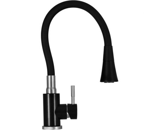 Смеситель для кухни WISENT (оникс/черный) W74199-25C-2 – изображение 4