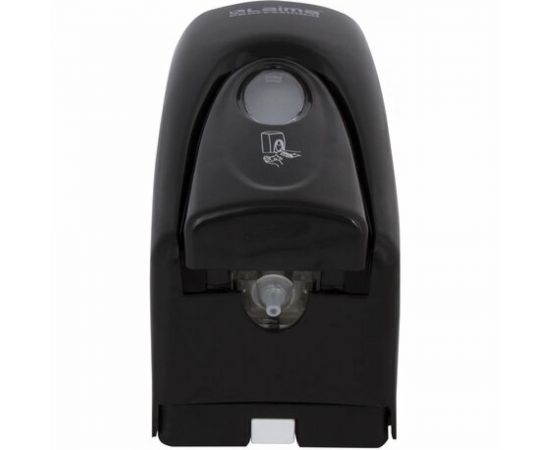 Диспенсер для жидкого мыла ЛАЙМА ORIGINAL наливной, 1 л, черный, ABS-пластик 605783 – изображение 4