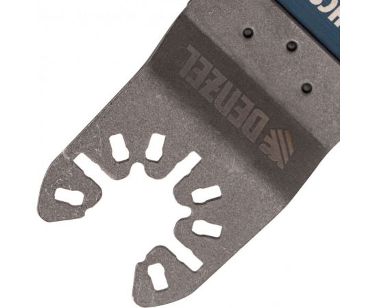 Насадка режущая пазовая прямая HCS по дереву 34х1.4 мм мелкий зуб для МФИ Denzel 782312 – изображение 4