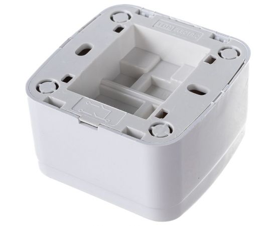 2-клавишный выключатель TDM открытой установки IP20 10А, белый Дача Народная SQ1824-0002 – изображение 5