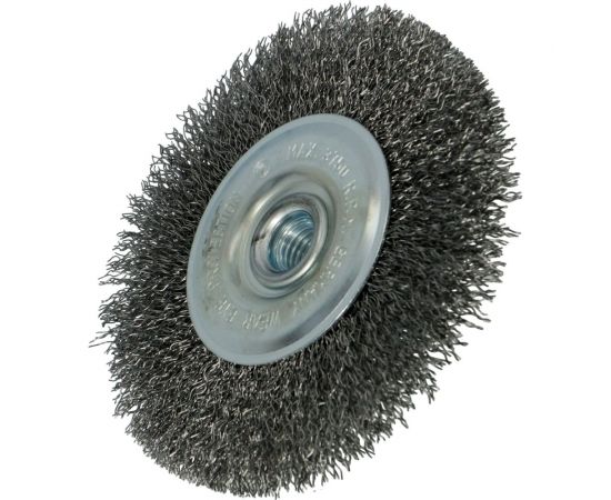 Щетка дисковая стальная 80х15 мм, M14 FASTER TOOLS 3512 – изображение 5