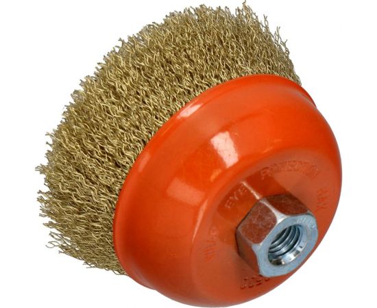 Щетка чашечная латунная 60х20 мм, M14 FASTER TOOLS 3511 – изображение 5