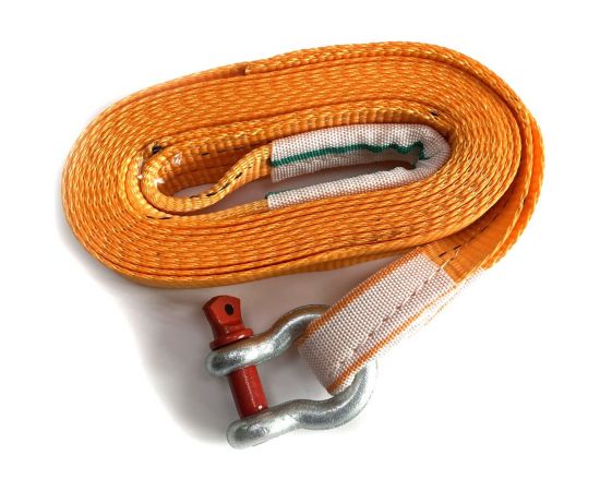Буксировочный трос ТамбовТехСнаб 3/6т 30м скоба/петля 7930124362360 – изображение 5