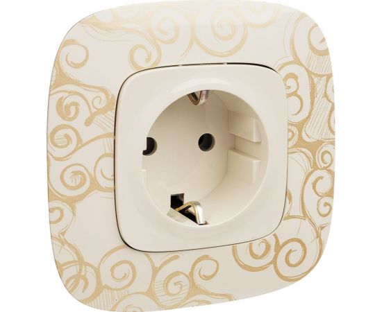 Механизм розетки Legrand Valena Allure 16А 250В 2К+З с лицевой панелью Leg1181886 753821 – изображение 5