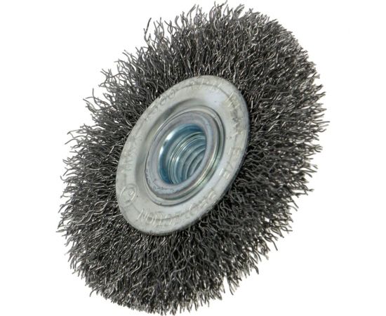 Щетка дисковая стальная 80х15 мм, M14 FASTER TOOLS 3512 – изображение 6