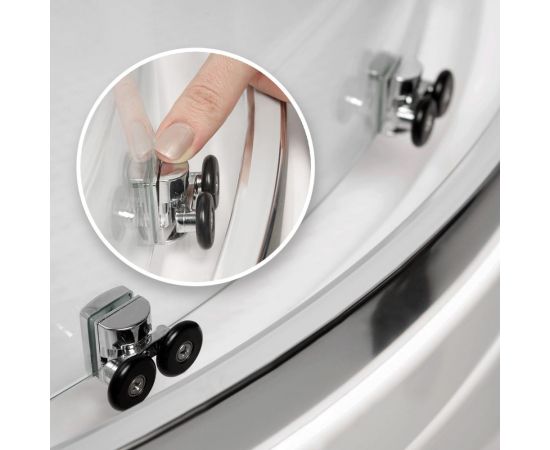 Душевой уголок WasserKRAFT Lippe 90х90, квадрат 45S03 – изображение 6