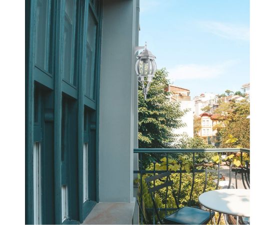 Садово-парковый светильник FERON 8102 100W 230V E27 160х220х450мм белый 11097 – изображение 7