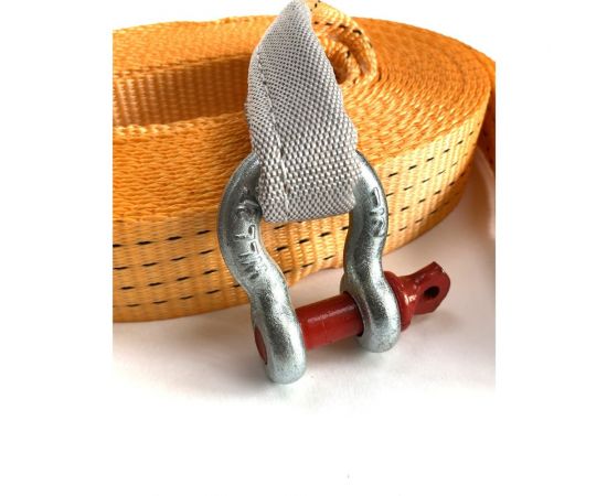 Буксировочный трос ТамбовТехСнаб 3/6т 30м скоба/петля 7930124362360 – изображение 7