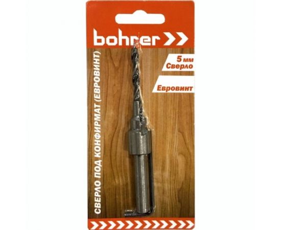 Сверло под конфирмат по дереву Евровинт (7х50 мм) BOHRER 31710750 
