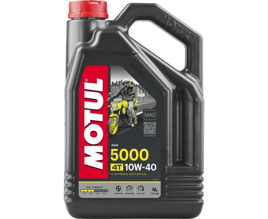 Моторное масло 5000 4T SAE 10W40 4 л MOTUL 104056 