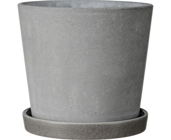 Горшок ООО КОМПОЗИТ Грэй серый конус №3. КБ-К3-251-22 