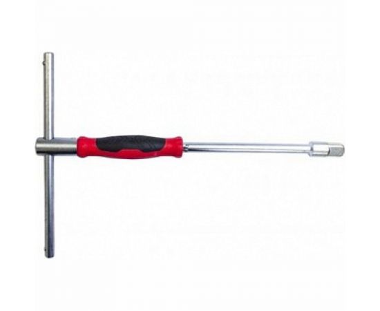 Вороток Forsage Т-образный с прорезиненной поворотной рукояткой 1/4" 50091 F-1565 