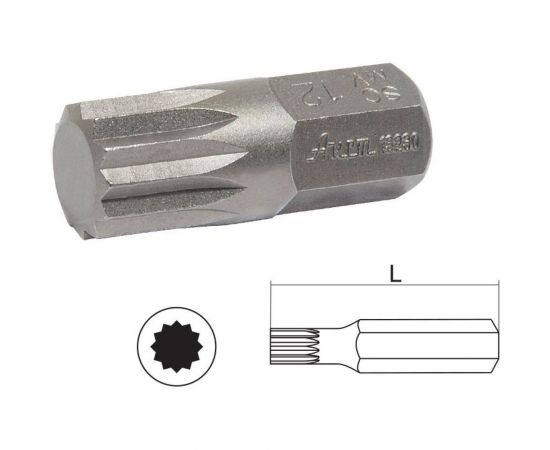 12-лучевой бит AIST М12 10 мм 1323012M 00-00001140 