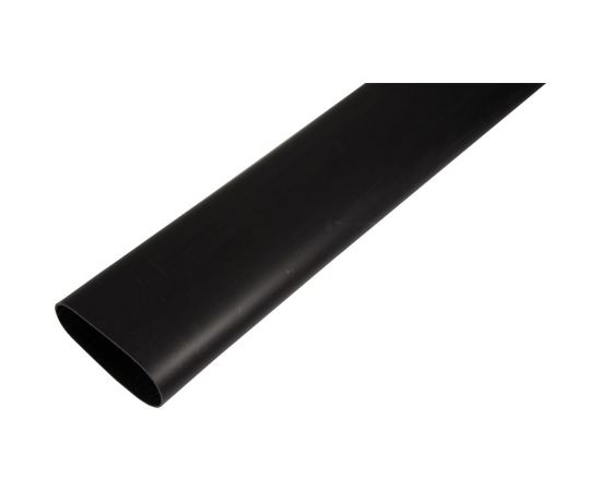 Термоусаживаемая клеевая трубка REXANT 19,0/3,2 мм, 6:1 черная 4 шт по 1 м 23-0019 