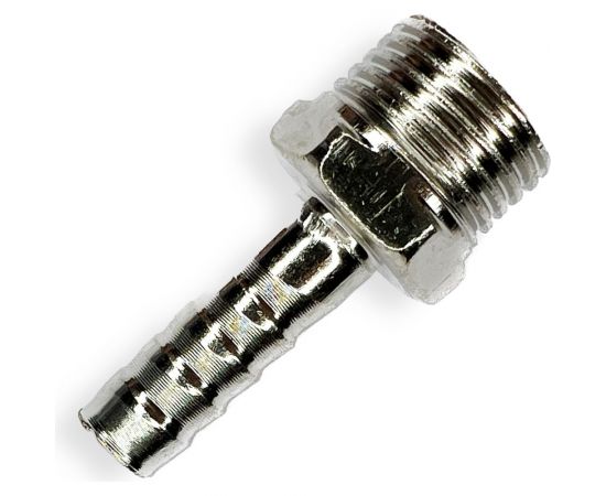 Штуцер с наружной резьбой 1/2" - елочка 10 мм ARMA M1/2-10 