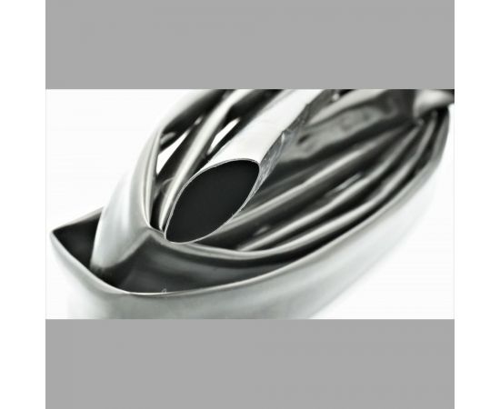 Клеевая термоусаживаемая трубка Мемотерм-ММ ТТЭк 28/11 черная (1 м) 707 