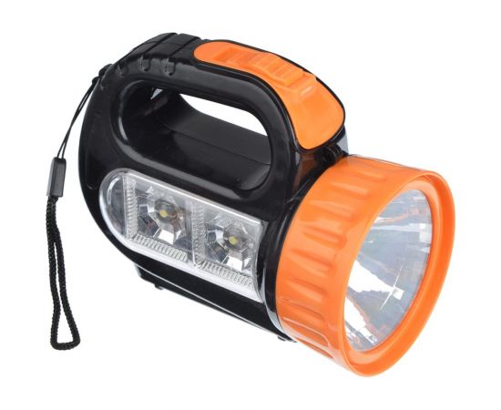 Фонарь-прожектор ЧИНГИСХАН 3xАА, 12х10х5см, пластик 223-001 