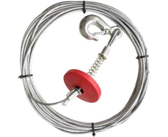 Трос с крюком для лебедки Rubel Т5008К 