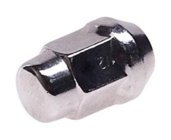 Гайка колеса 1/2"", L=35 мм, конус, под ключ 19 мм, хром Megapower CXB-032741 