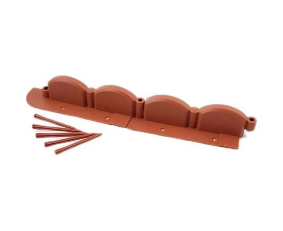 Садовый бордюр МАСТЕРСАД волна 