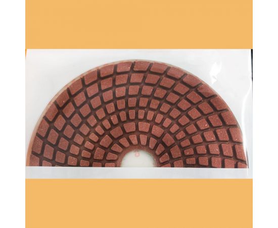 Круг алмазный гибкий шлифовальный АГШК (100 мм; Р3000; с водой) BOHRER 55110300 – изображение 2