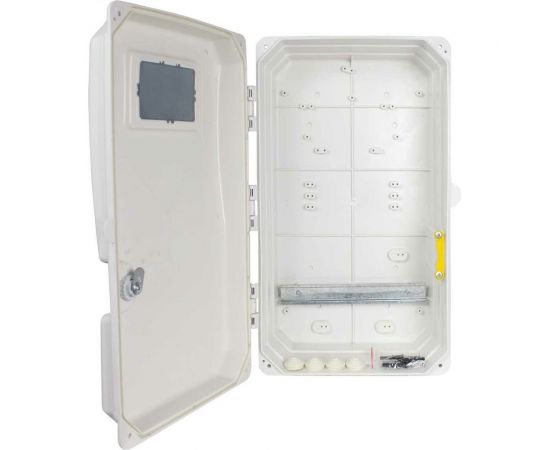 Учетно-распределительный навесной пластиковый корпус KRZMI СК 3/14 дверь IP55 4651117990300 – изображение 2