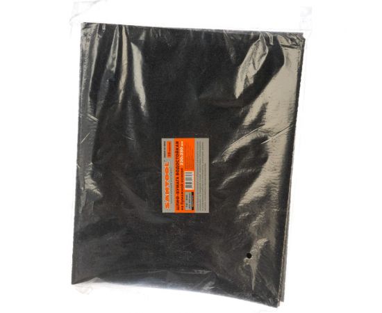 Шлифлист водостойкий на бумажной основе №40 (10 шт; 230х280 мм; Р40) SANTOOL 060212-004 – изображение 2