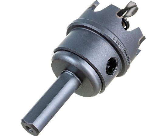 Коронка по металлу HM (32х12 мм; хвостовик 10 мм; комплект) D.BOR HS-HM-12-032-T – изображение 3