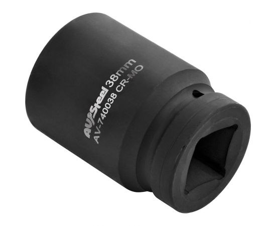 Головка ударная шестигранная (38 мм; 1DR) AV Steel AV-740038 – изображение 3