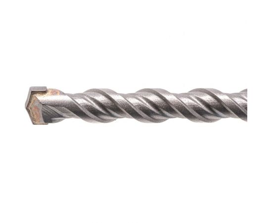 Бур по бетону, двойная спираль, Cobalt W-tip (12x210 мм; SDS PLUS) Denzel 705024 – изображение 4