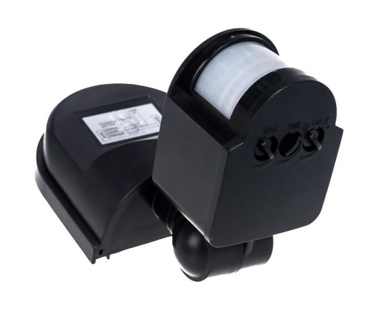 Инфракрасный датчик движения IN HOME ДД 008 12м, IP44, черный 4690612033822 – изображение 4