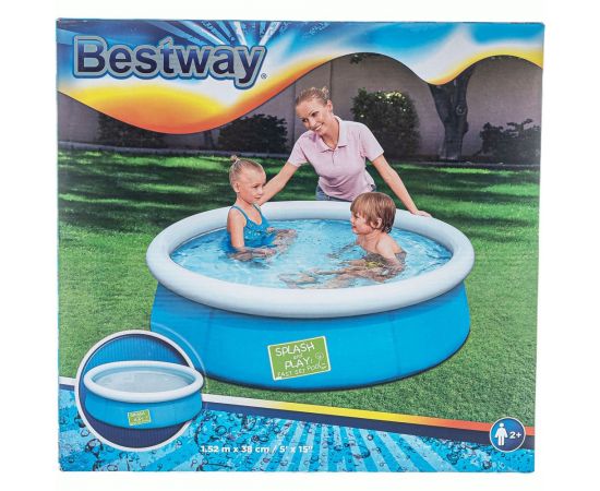 Детский бассейн с надувным верхом BestWay 152х38 см 57241 BW 004861 – изображение 4