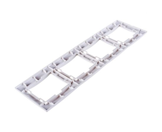 Четырехпостовая горизонтальная белая рамка TDM Таймыр SQ1814-0030 – изображение 4