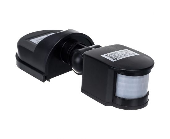 Инфракрасный датчик движения IN HOME ДД 008 12м, IP44, черный 4690612033822 – изображение 5