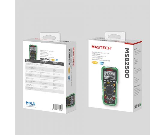 Профессиональный мультиметр MS8250D Mastech 13-2103 – изображение 9