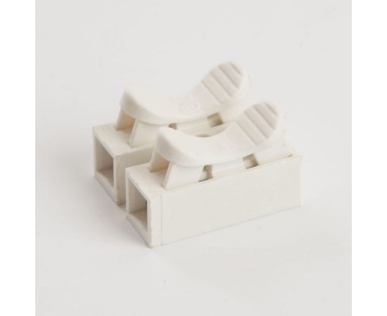 Самозажимная 2-х контактная клемма STEKKER LD900-002, 100 шт, 39880 