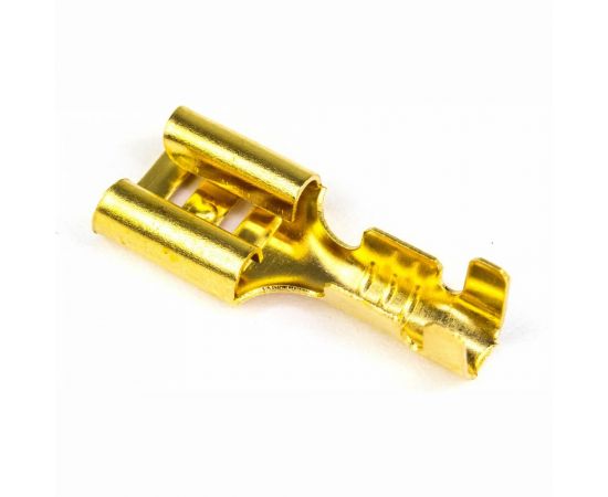 Плоская клемма REXANT, гнездо 5,6 мм, 1-1.5 кв.мм, 100 шт 08-0920 